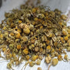 TEA Chamomile & Mint HERBAL TEA (Chamomile & Mint) BENEFITS: Tisane specifically encourages sleep, sooths a cold (especially if you add honey), can soothe muscle spasms and menstrual pain and is a digestive aid for stomach aches and bowel issues.