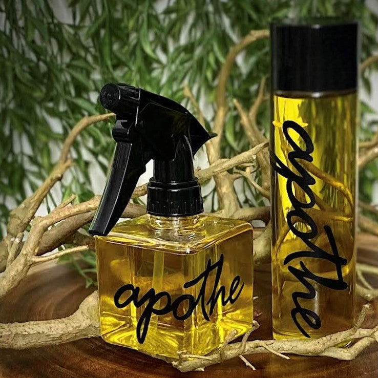 Luxurious body oil for bath/shower. Apothe Signature Skin Oil features Jojoba, Sweet Almond, Organic Extra Virgin Olive, Avocado and Hemp seed all natural oils that will keep your skin feeling hydrated, youthful and smelling great all day. Our gender neutral signature scent is made with premium cosmetic-grade fragrance and pure essential oils resulting in a clean, earthy citrus scent that is intoxicating.  A MUST HAVE AND OUR BEST SELLER!!