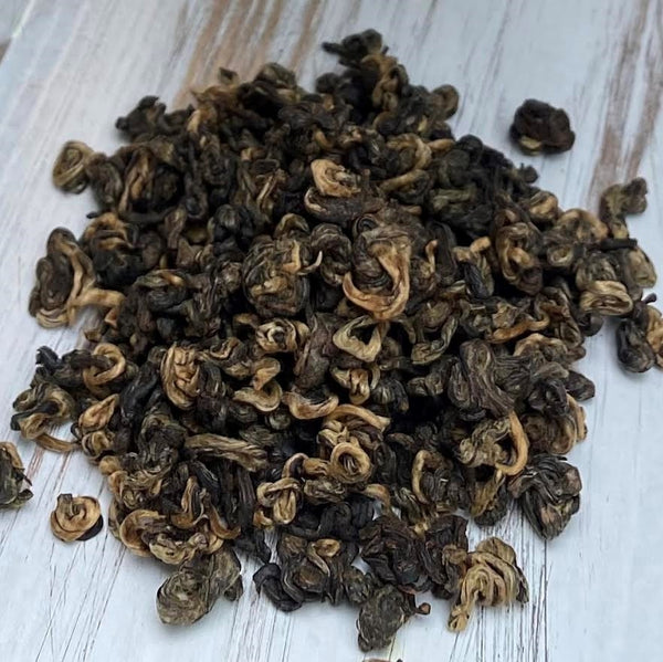 TEA Black Pearl Gunpowder BLACK TEA BENEFITS: Digestion, Immunity, Energy Levels and Heart Health