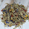 TEA Lullaby (Sleep) HERBAL TEA (Lullaby Sleep) BENEFITS: Tisane features Valerian Root which is believed to elevate gamma-aminobutyric acid in the brain and induce sleep. The Chamomile in our Lullaby Tisane has a mild natural sedative effect and the peppermint/spearmint are said to ease the mind. Rosehip is packed with Vitamin C which is thought to act as a natural antidepressant and sleep aid.